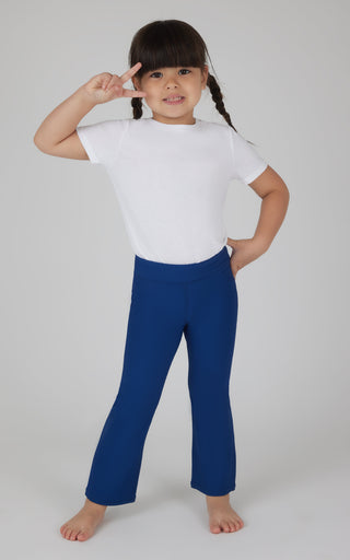Toddler Girls 2 PK Ribbed Flared Pant - 90 Degree by Reflex