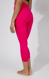 2 PK Interlock Side Pocket and Everyday Capris - 90 Degree by Reflex