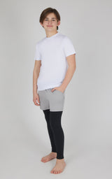 Boys 2 PK Running Short and Legging - 90 Degree by Reflex