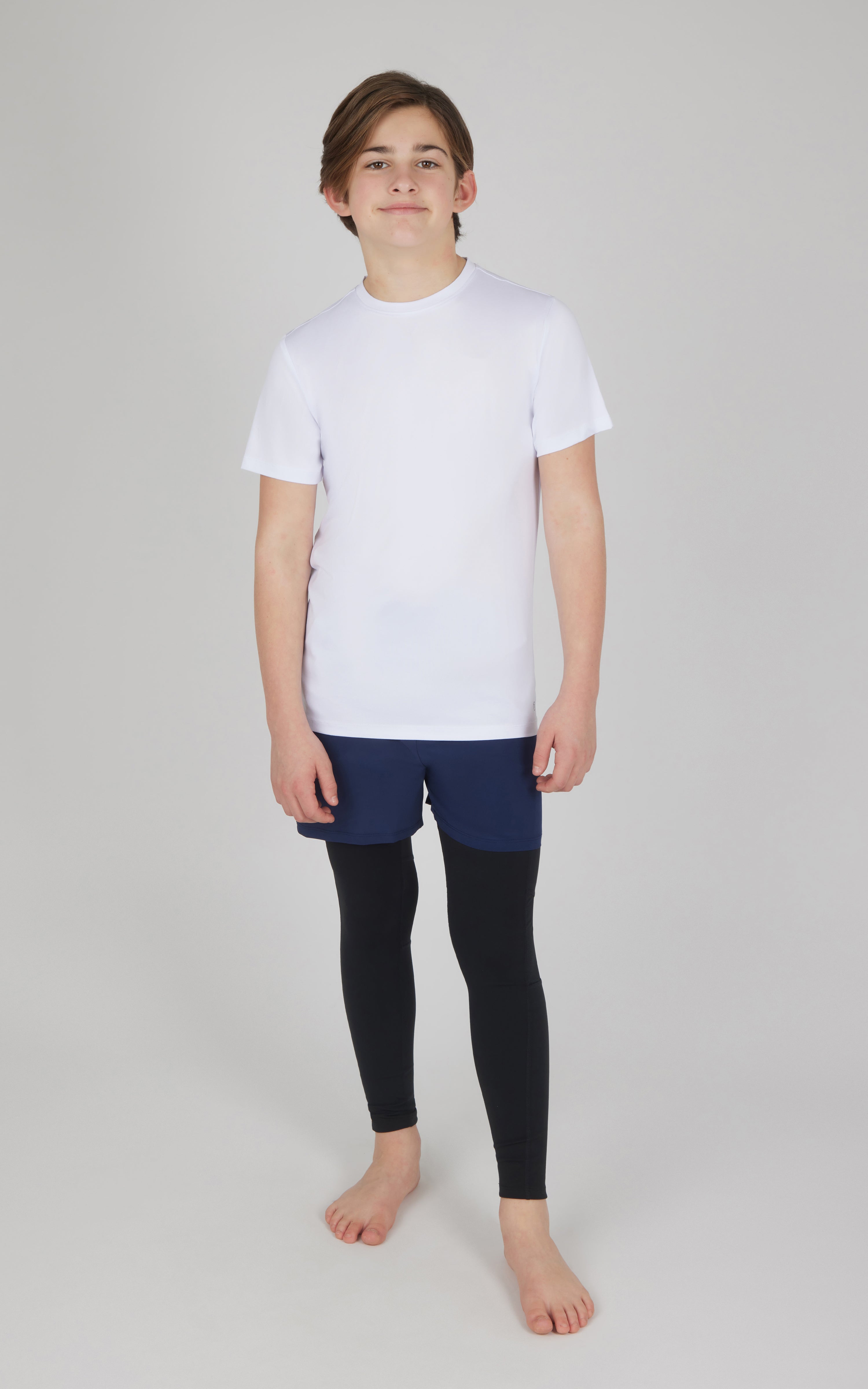 Boys 2 PK Running Short and Legging - 90 Degree by Reflex