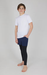Boys 2 PK Running Short and Legging - 90 Degree by Reflex