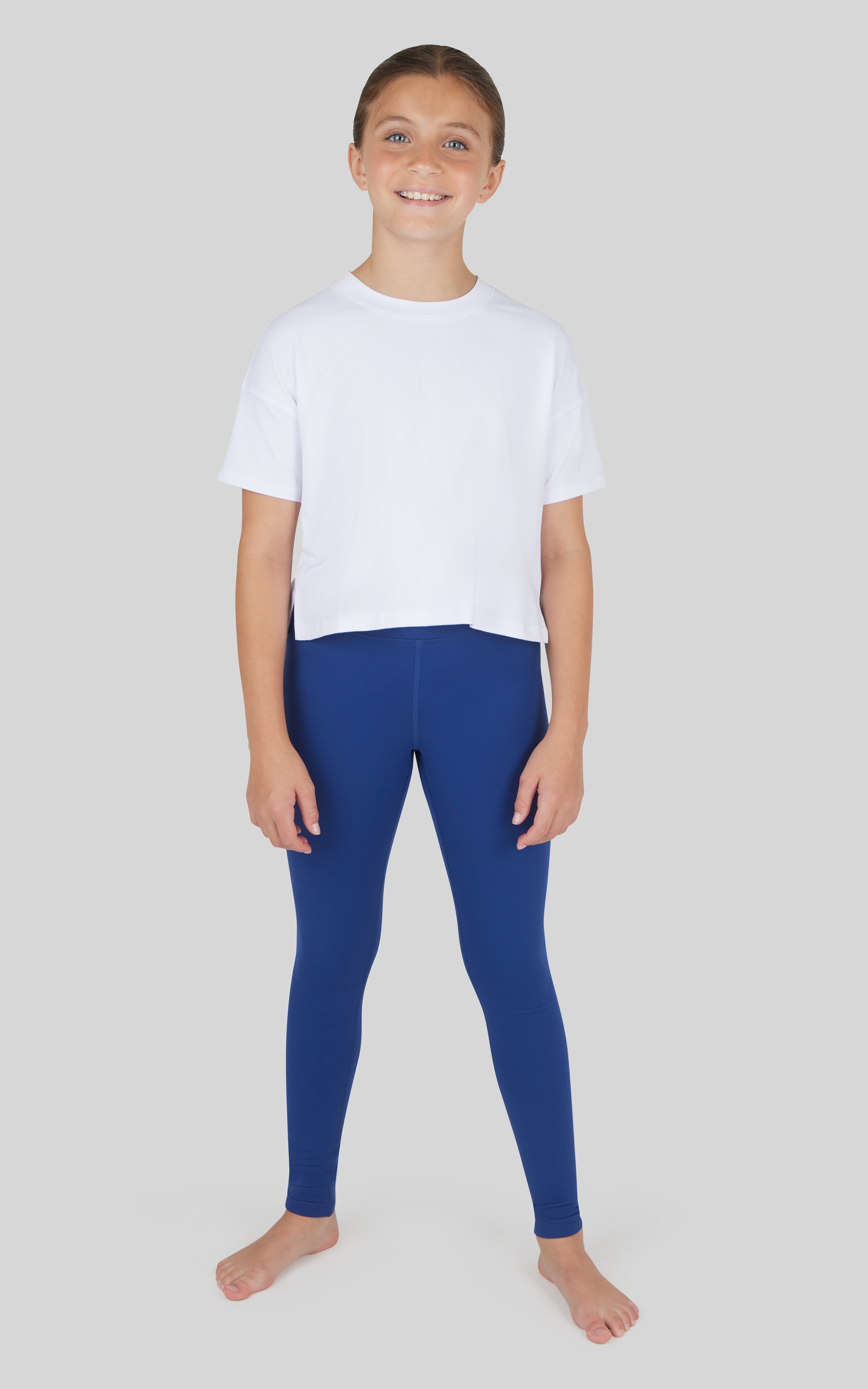 Girls 2 Pack Polarlux Everyday Full Length Tight and Polarlux Everyday Flared Leg Pant - 90 Degree by Reflex