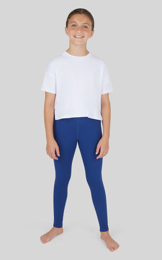 Girls 2 Pack Polarlux Everyday Full Length Tight and Polarlux Everyday Flared Leg Pant - 90 Degree by Reflex