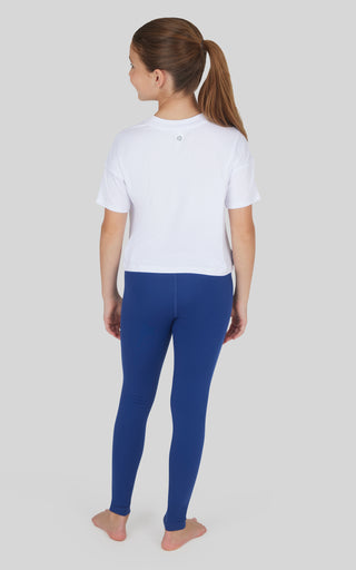 Girls 2 Pack Polarlux Everyday Full Length Tight and Polarlux Everyday Flared Leg Pant - 90 Degree by Reflex