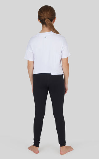 Girls 2 Pack Polarlux Everyday Full Length Tight and Polarlux Everyday Flared Leg Pant - 90 Degree by Reflex