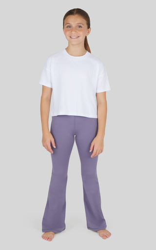 Girls 2 Pack Polarlux Everyday Full Length Tight and Polarlux Everyday Flared Leg Pant - 90 Degree by Reflex