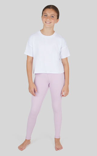 Girls 2 Pack Polarlux Everyday Full Length Tight and Polarlux Everyday Flared Leg Pant - 90 Degree by Reflex
