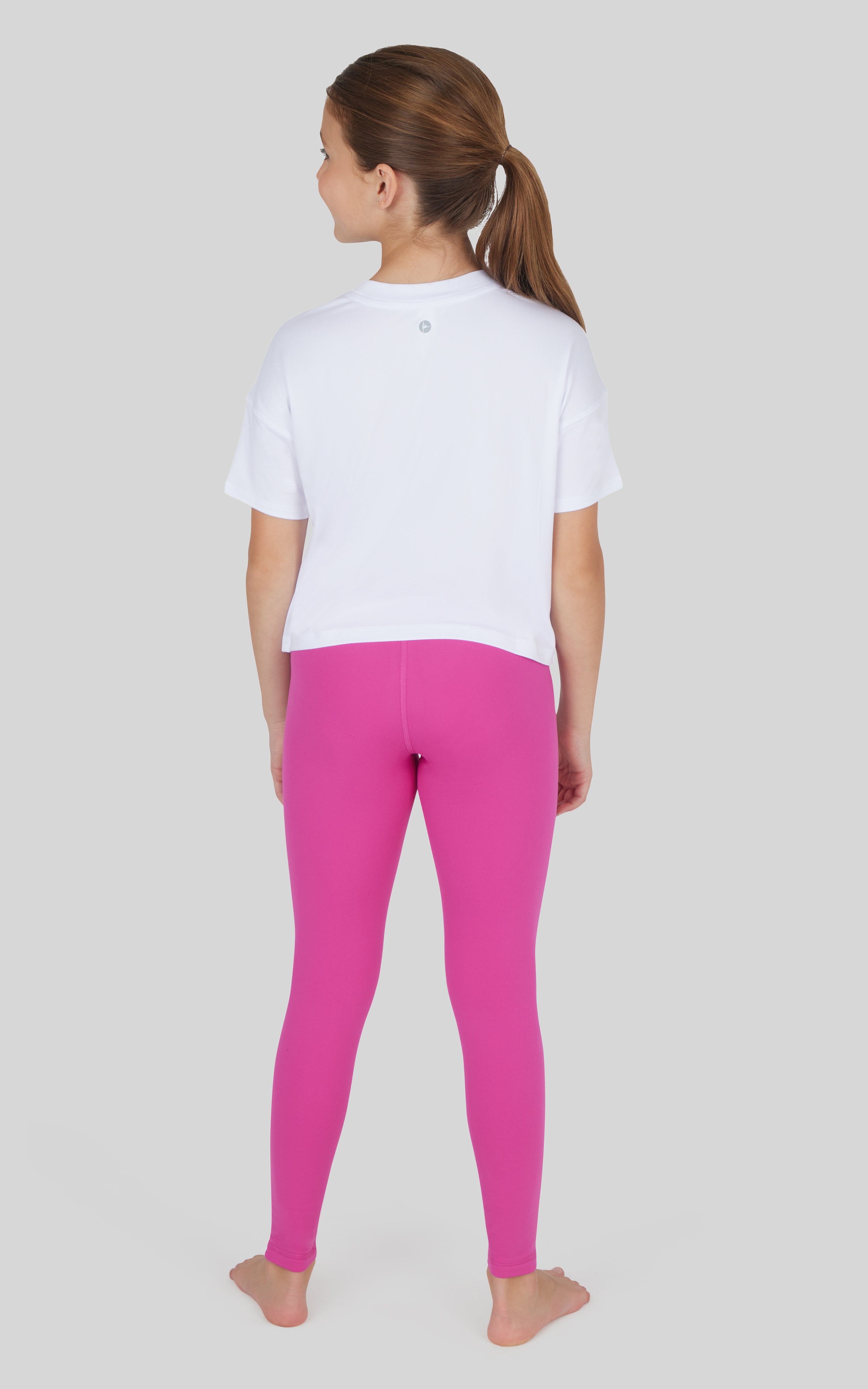 Girls 2 Pack Polarlux Everyday Full Length Tight and Polarlux Everyday Flared Leg Pant - 90 Degree by Reflex