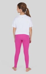 Girls 2 Pack Polarlux Everyday Full Length Tight and Polarlux Everyday Flared Leg Pant - 90 Degree by Reflex