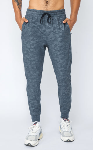 Mens Camo Embossed Hidden Pocket Jogger - Our Ocean Core Story