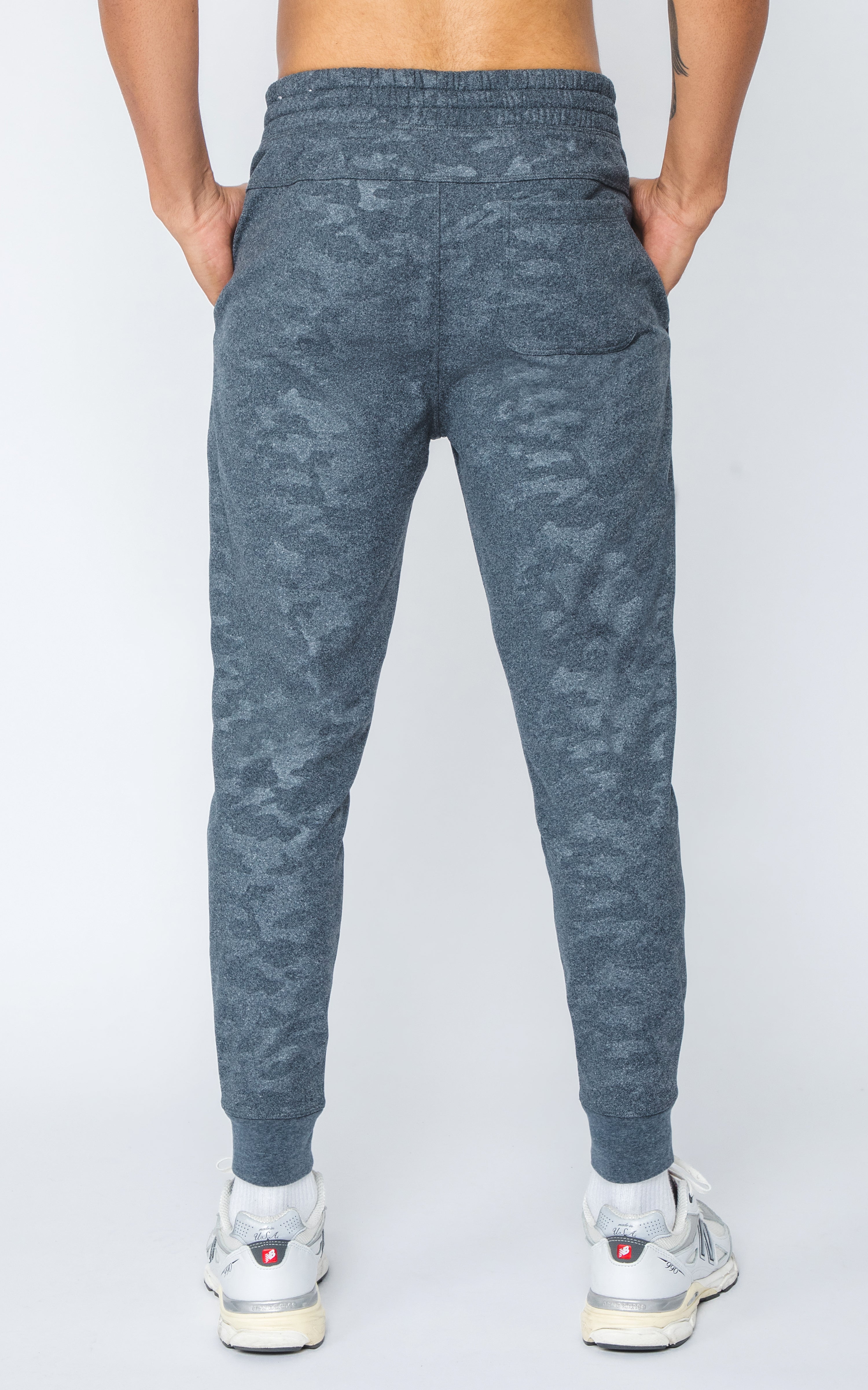 Mens Camo Embossed Hidden Pocket Jogger - Our Ocean Core Story