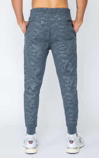 Mens Camo Embossed Hidden Pocket Jogger - Our Ocean Core Story