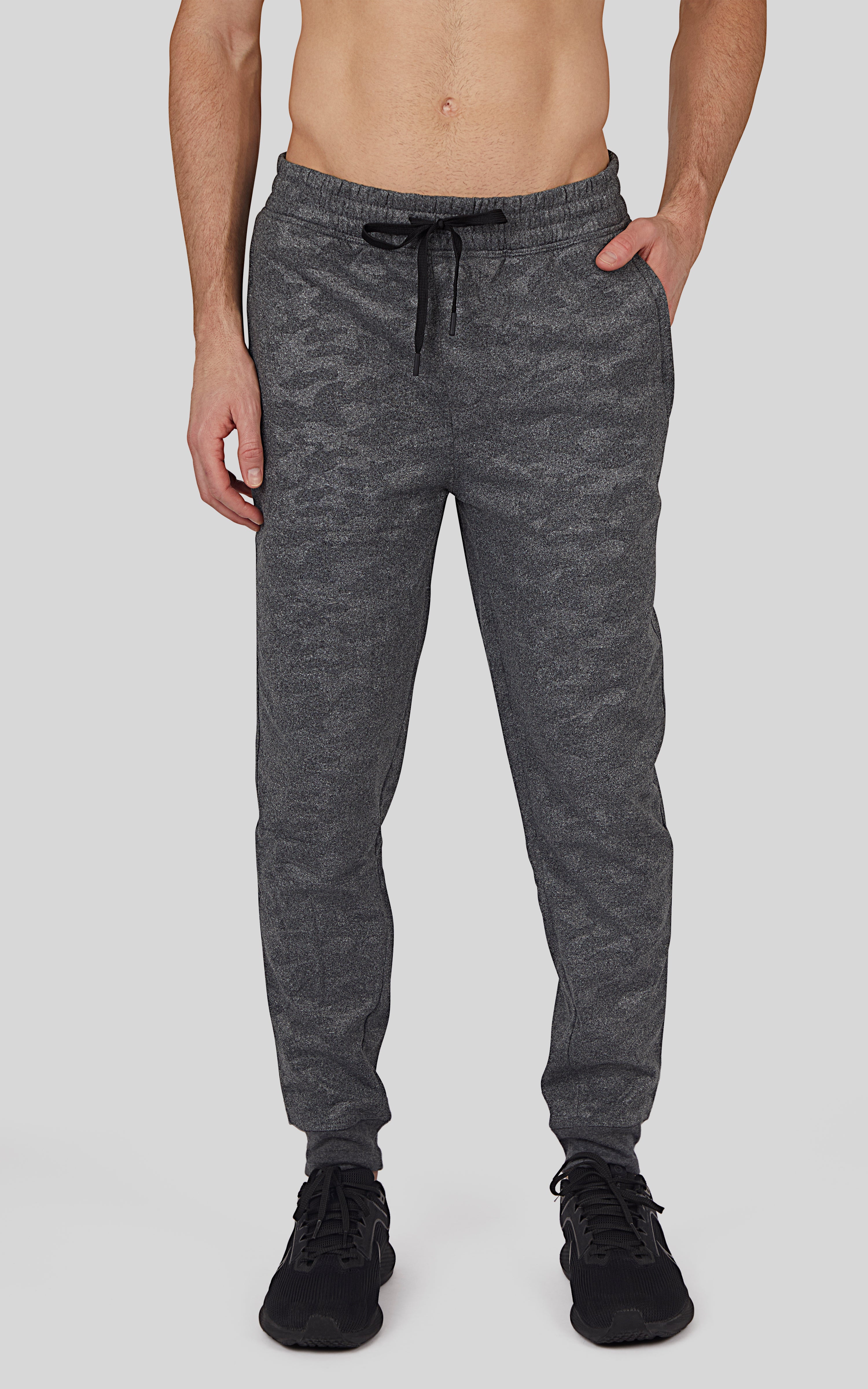 Mens Camo Embossed Hidden Pocket Jogger - Our Ocean Core Story