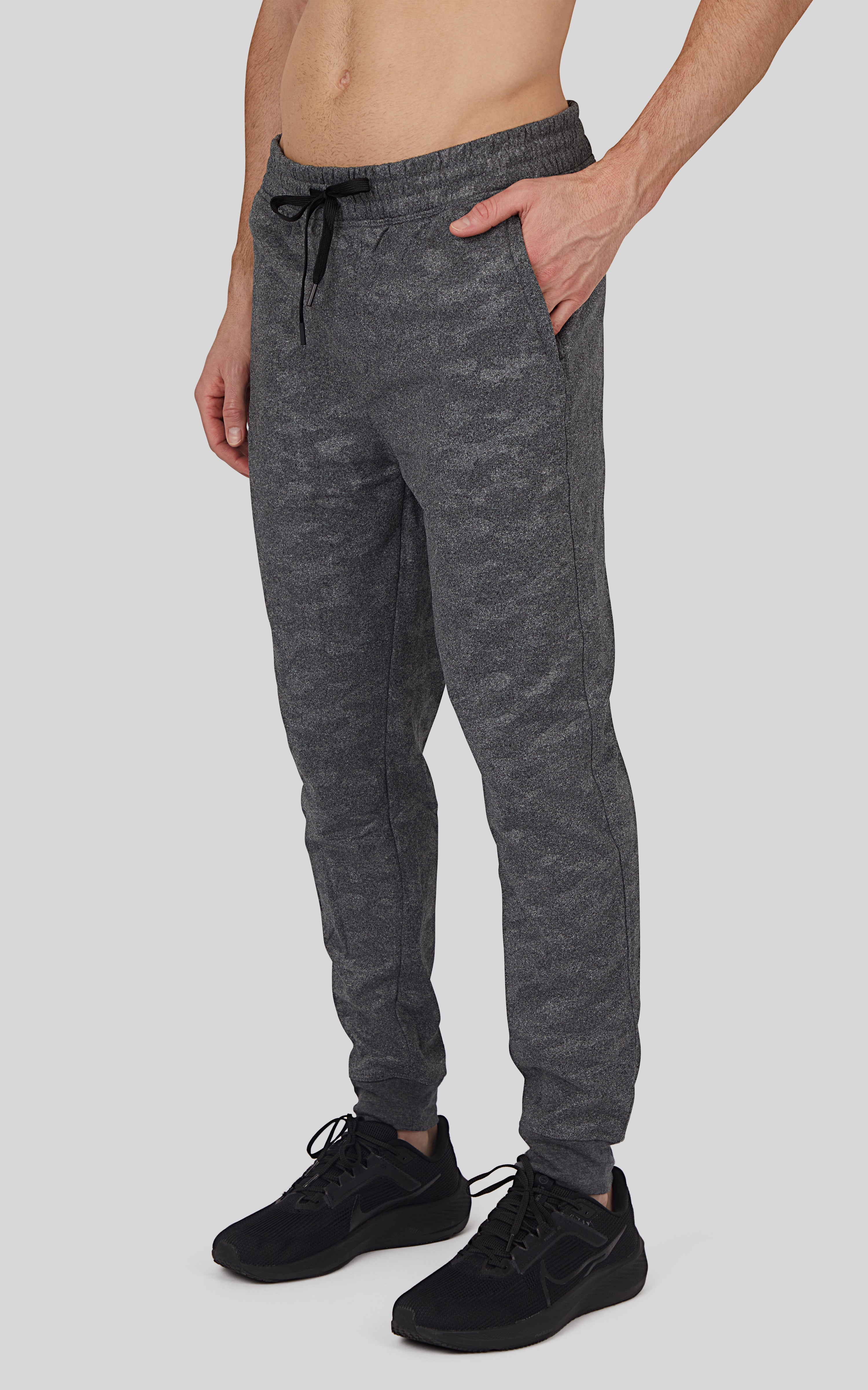 Mens Camo Embossed Hidden Pocket Jogger - Our Ocean Core Story