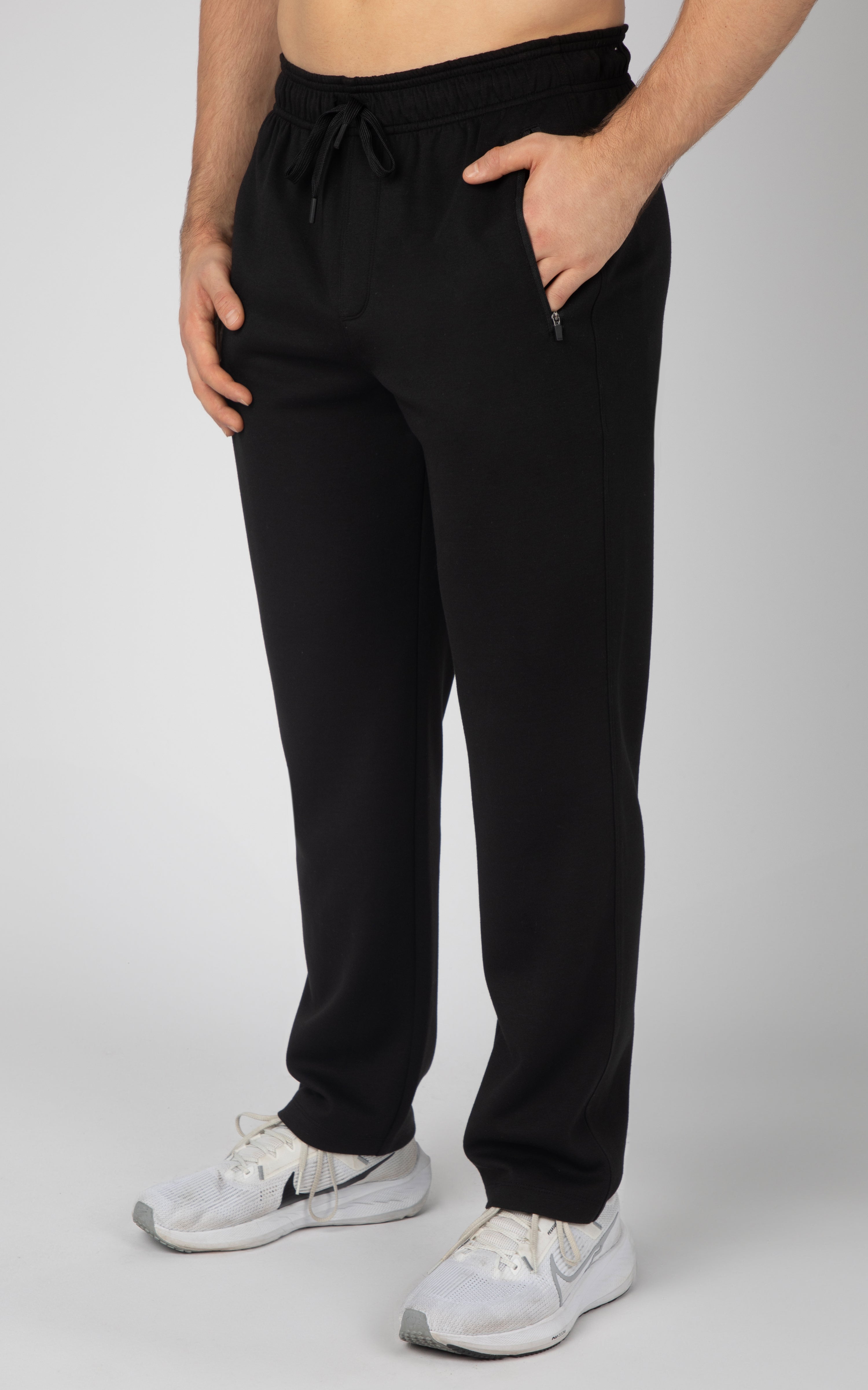 Mens Brushed Inside Scuba Straight Leg Pant