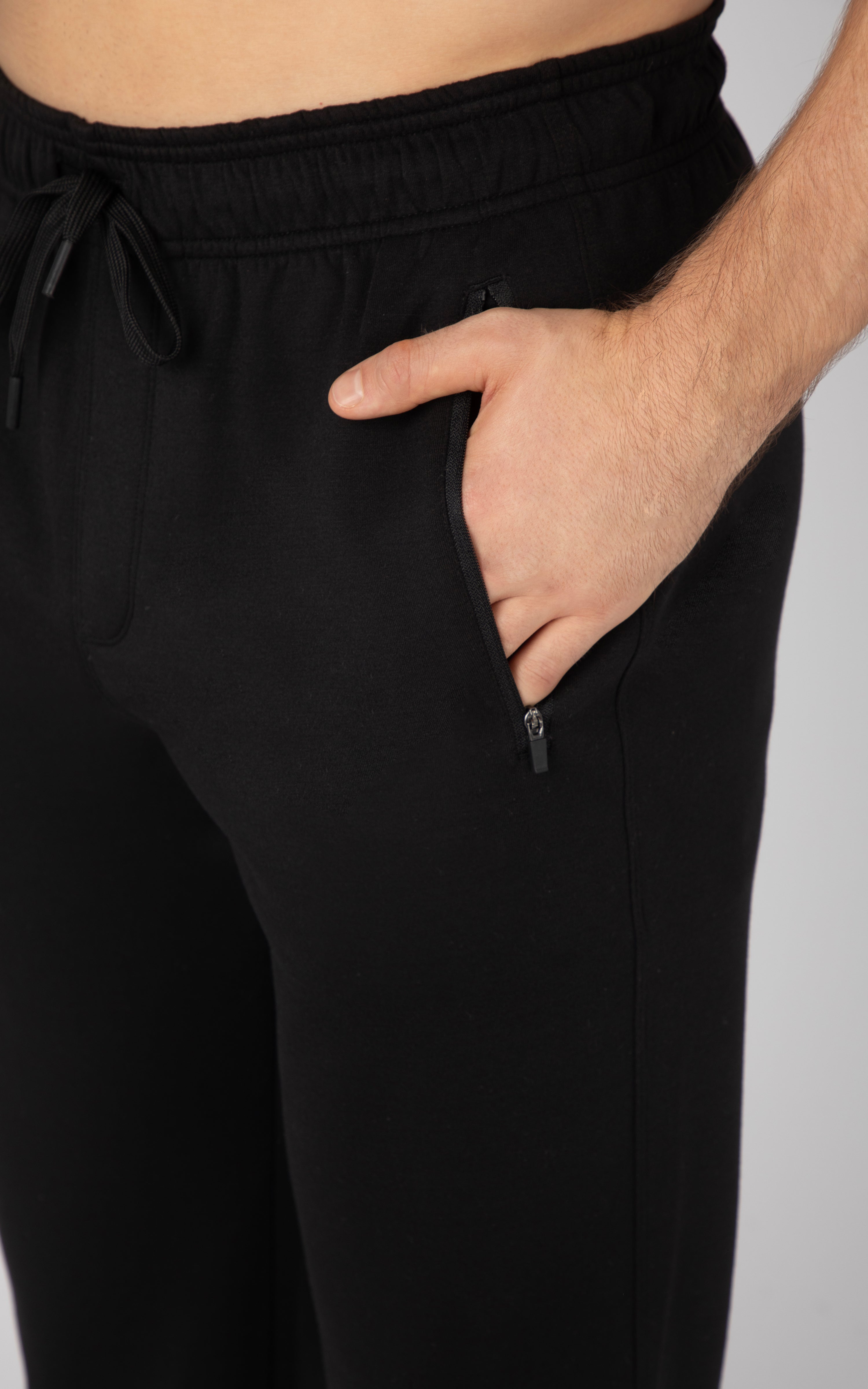 Mens Brushed Inside Scuba Straight Leg Pant