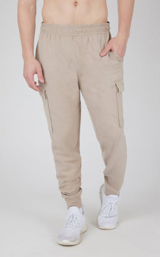 Mens Ultra Melange James Fleece Cargo Jogger