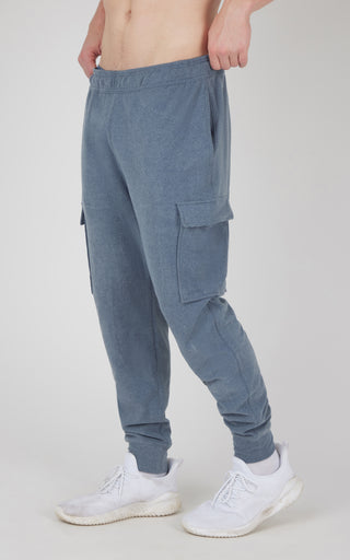 Mens Ultra Melange James Fleece Cargo Jogger
