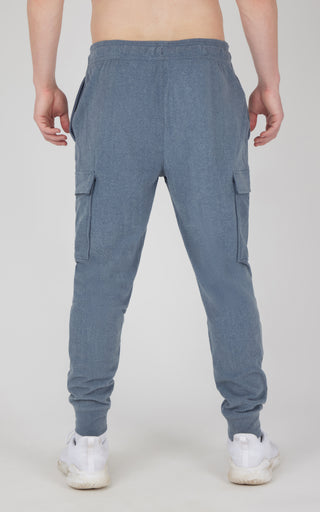 Mens Ultra Melange James Fleece Cargo Jogger
