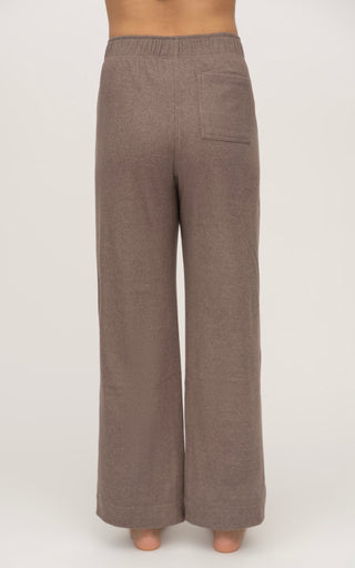Marled Pique Daisy Wide Leg