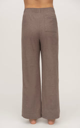 Marled Pique Daisy Wide Leg Pant - 90 Degree by Reflex