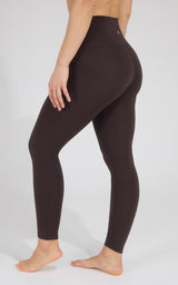 Cold Gear High Waist Fleece Lined Legging with Side Pockets - 90 Degree by Reflex