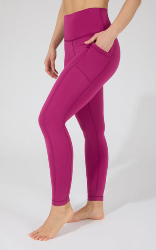 Cold Gear High Waist Fleece Lined Legging with Side Pockets