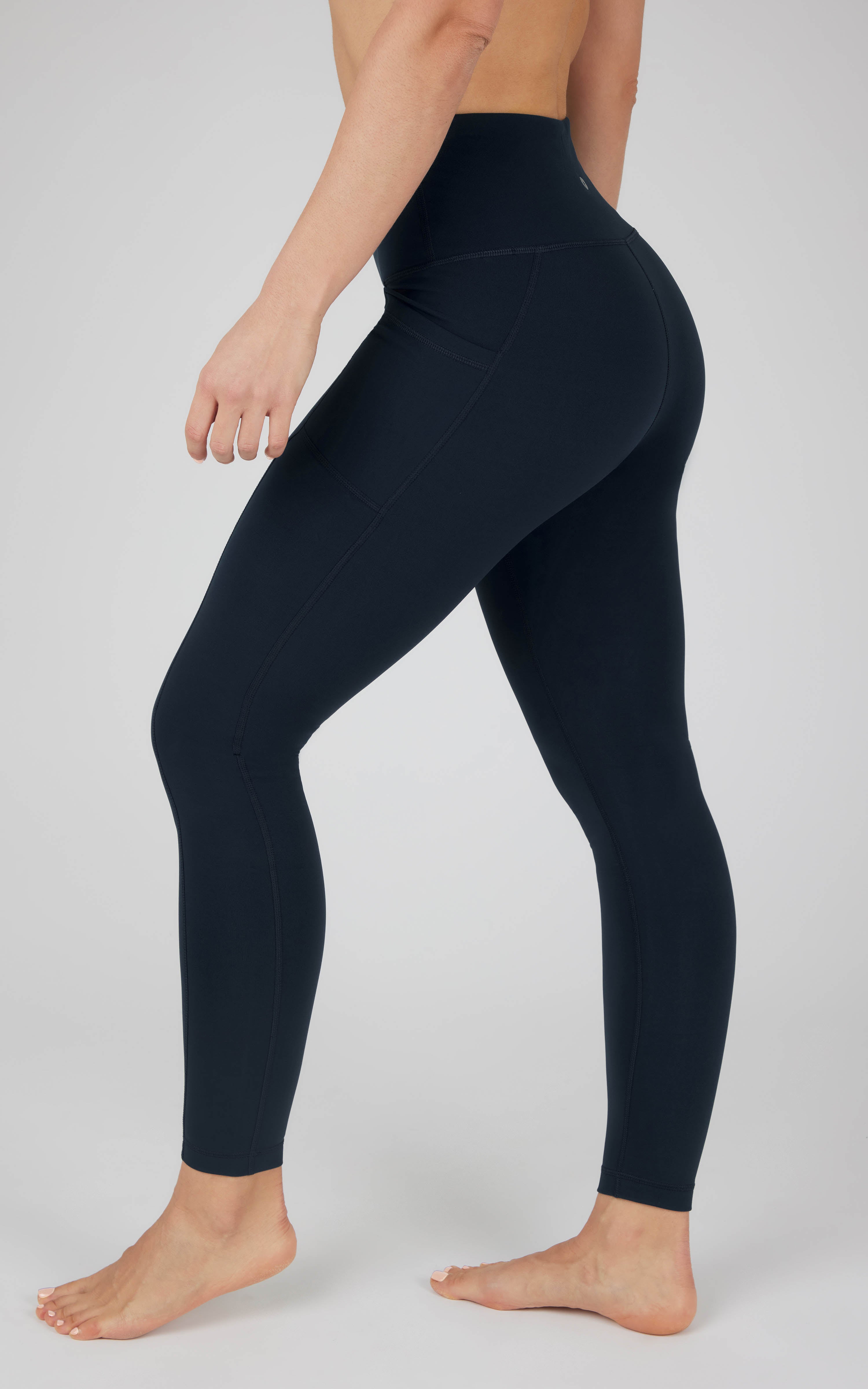 Cold Gear High Waist Fleece Lined Legging with Side Pockets