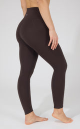Cold Gear High Waist Fleece Lined Legging with Side Pockets - 90 Degree by Reflex
