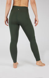 Cold Gear High Waist Fleece Lined Legging with Side Pockets - 90 Degree by Reflex