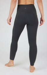 Cold Gear High Waist Fleece Lined Legging with Side Pockets - 90 Degree by Reflex