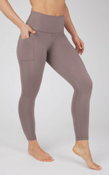 Cold Gear High Waist Fleece Lined Legging with Side Pockets