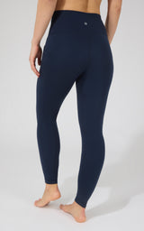 Cold Gear High Waist Fleece Lined Legging with Side Pockets - 90 Degree by Reflex