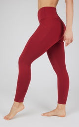 Cold Gear High Waist Fleece Lined Legging with Side Pockets - 90 Degree by Reflex