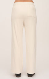 Marled Pique Daisy Wide Leg Pant - 90 Degree by Reflex