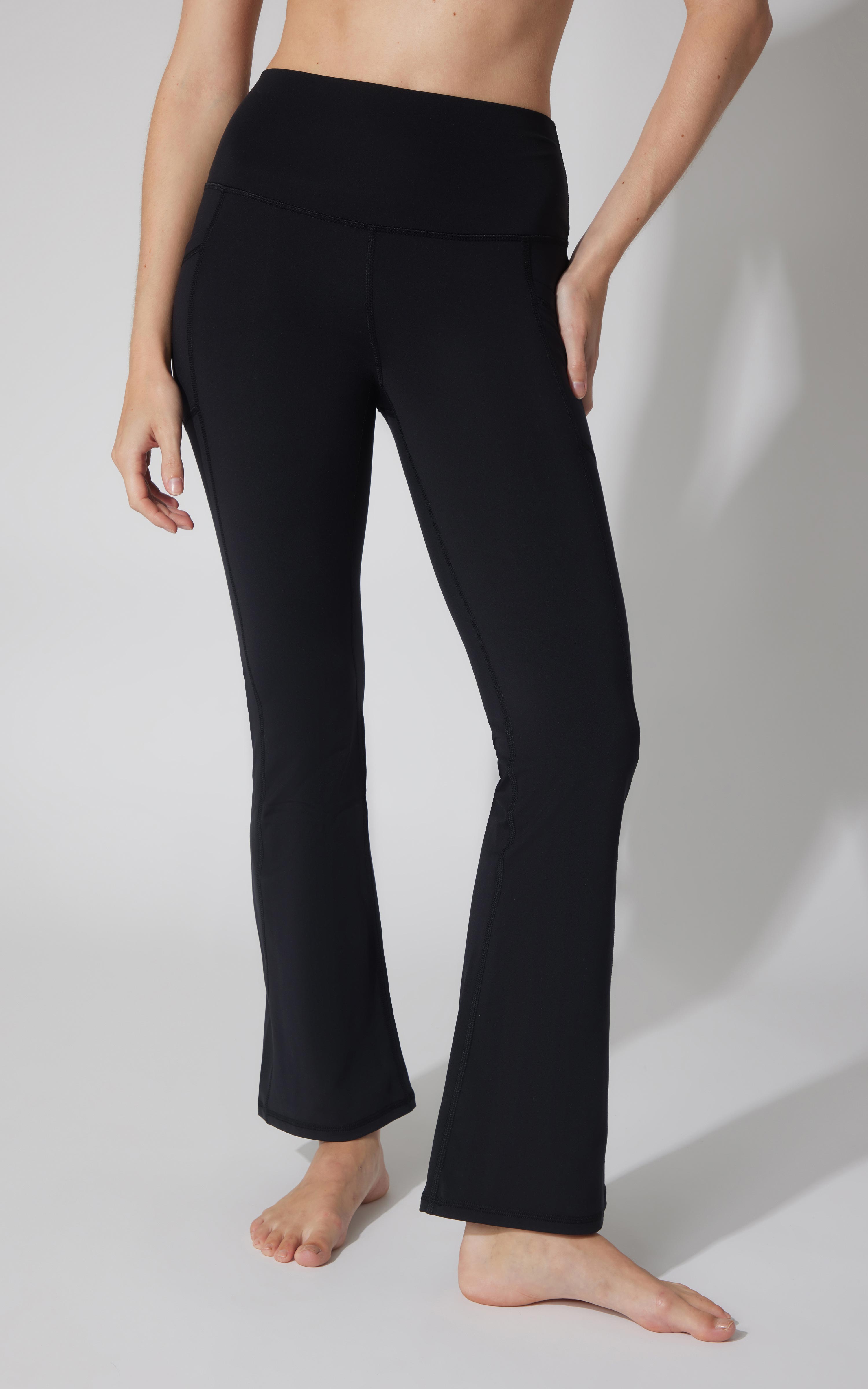 Polarlux Tribeca Elastic Free 29.5" Side Pocket Flare Leg Pant - 90 Degree by Reflex