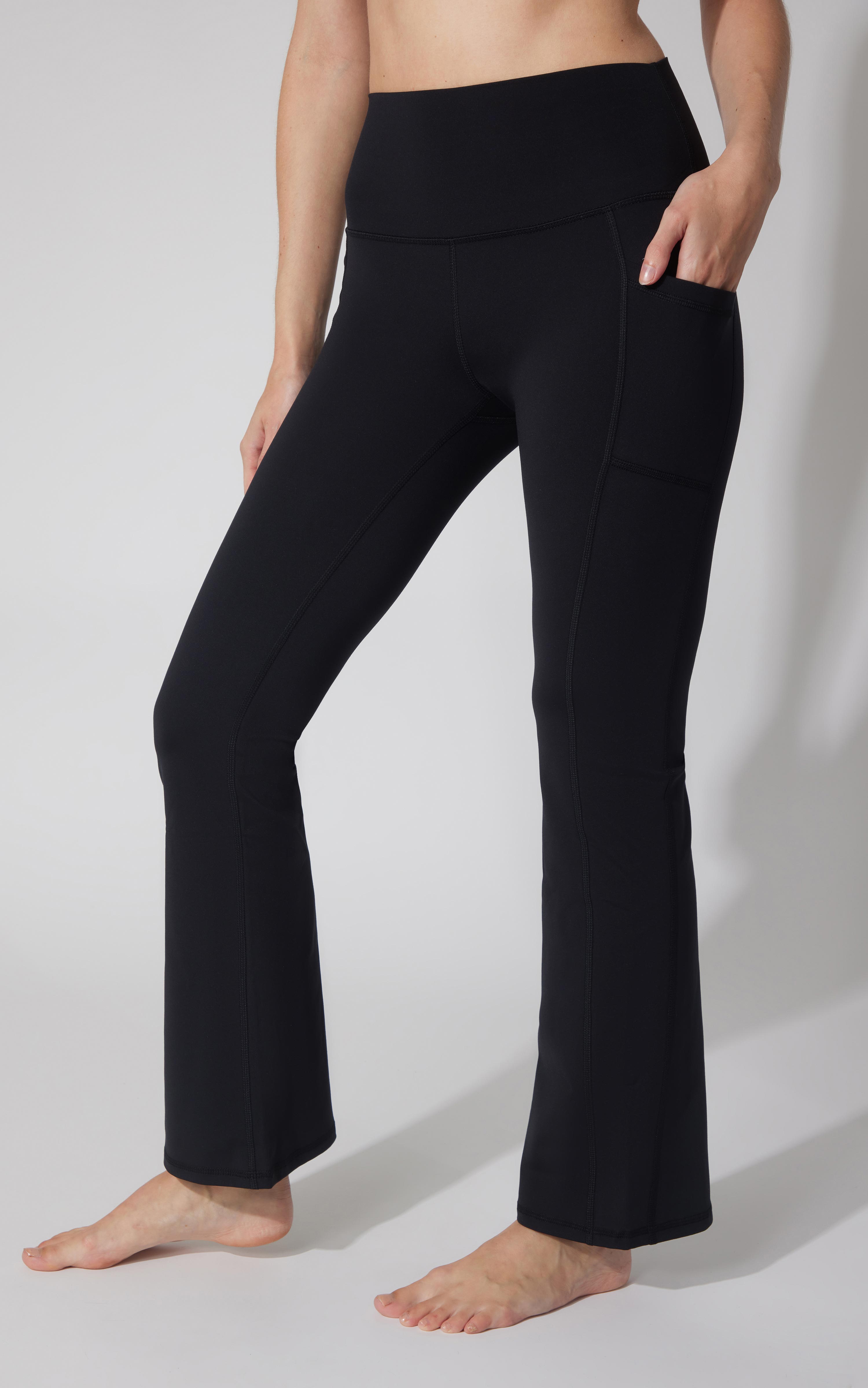 Polarlux Tribeca Elastic Free 29.5" Side Pocket Flare Leg Pant - 90 Degree by Reflex