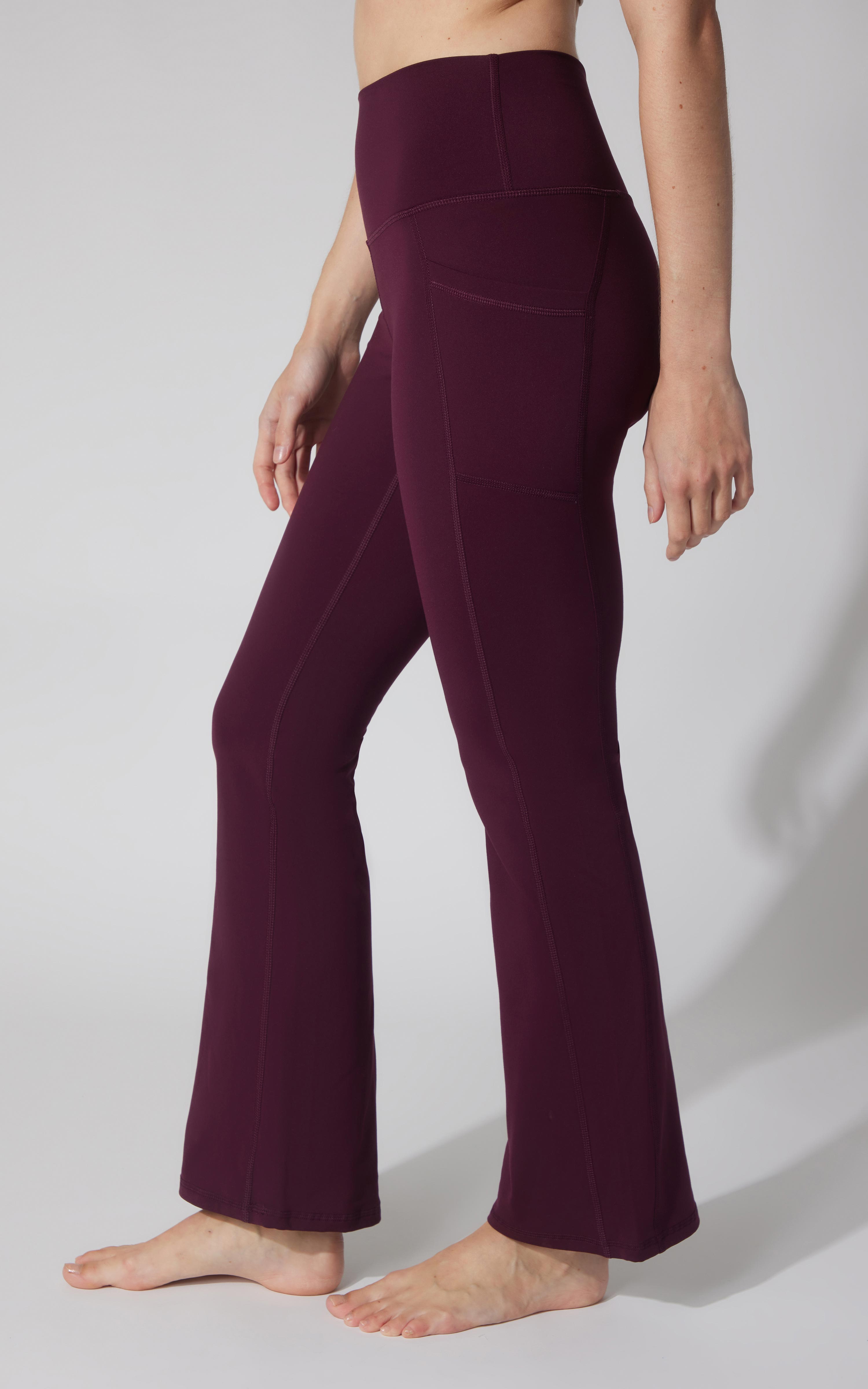 Polarlux Tribeca Elastic Free 29.5" Side Pocket Flare Leg Pant - 90 Degree by Reflex
