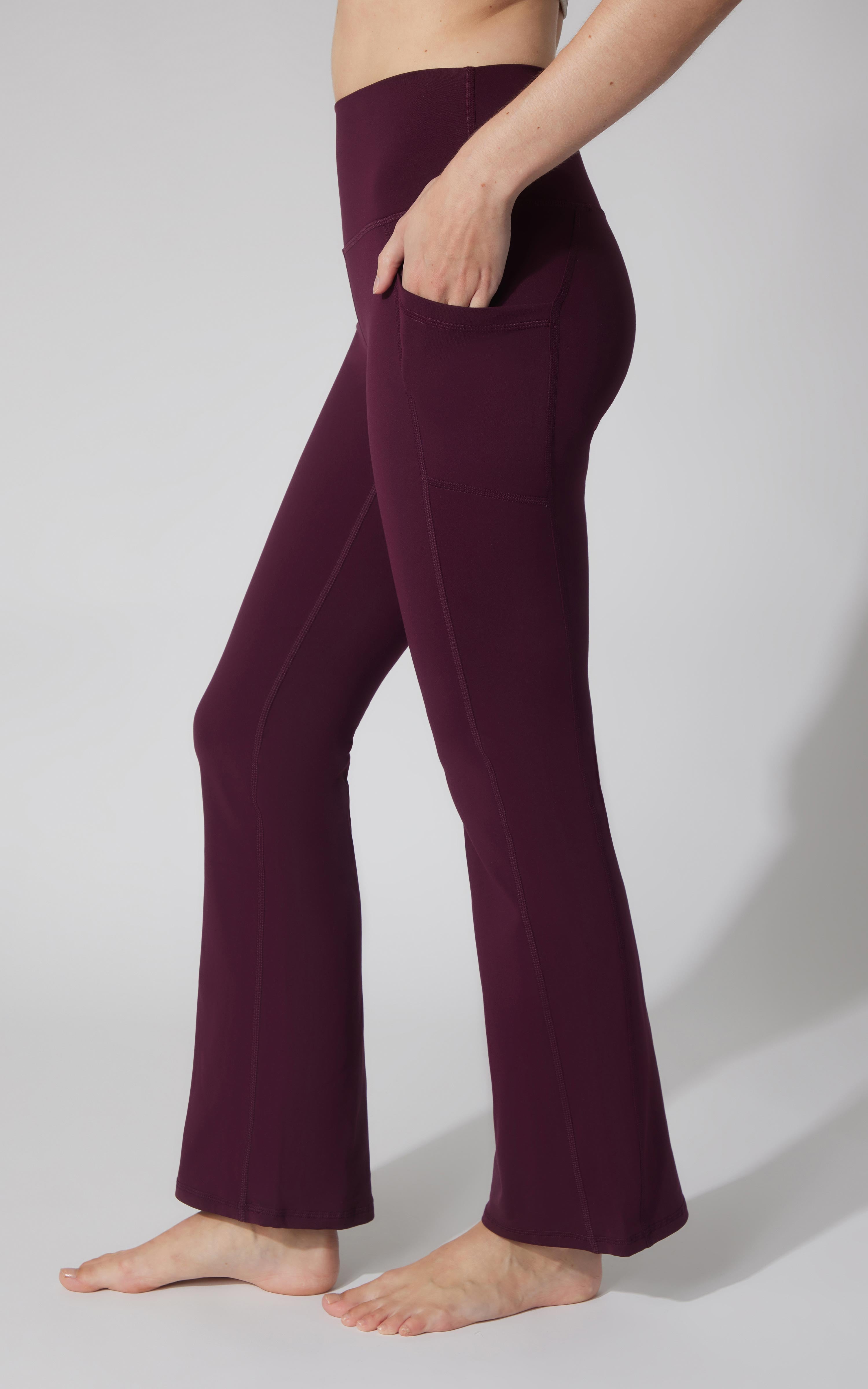 Polarlux Tribeca Elastic Free 29.5" Side Pocket Flare Leg Pant - 90 Degree by Reflex