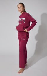 Girls CVC Fleece Campus Wide Leg Pant
