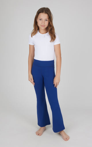 Girls 2 PK Interlock Everyday Flared Leg Pant