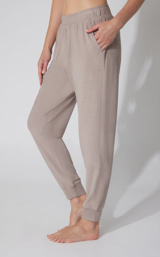 Marled Pique Lounger Jogger