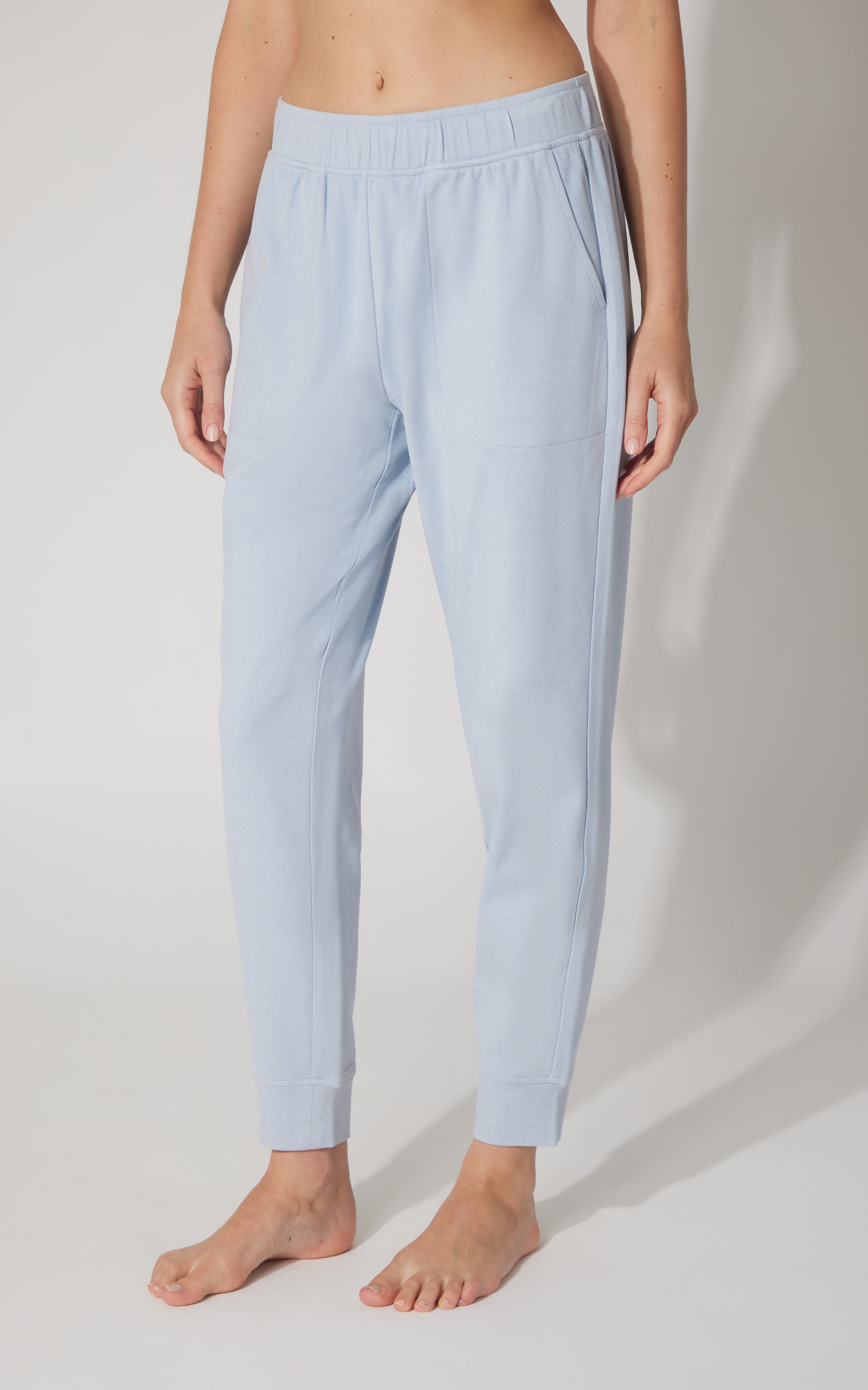 Marled Pique Lounger Jogger