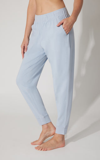 Marled Pique Lounger Jogger