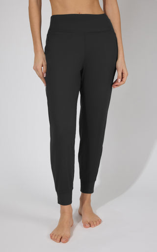 Interlock Zipper Pockets Greenwich Jogger - Our Linen Story - 90 Degree by Reflex