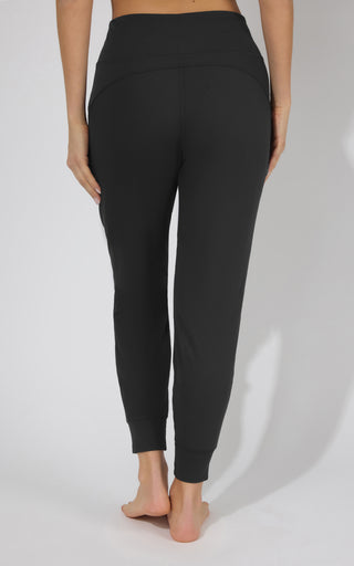 Interlock Zipper Pockets Greenwich Jogger - Our Linen Story - 90 Degree by Reflex