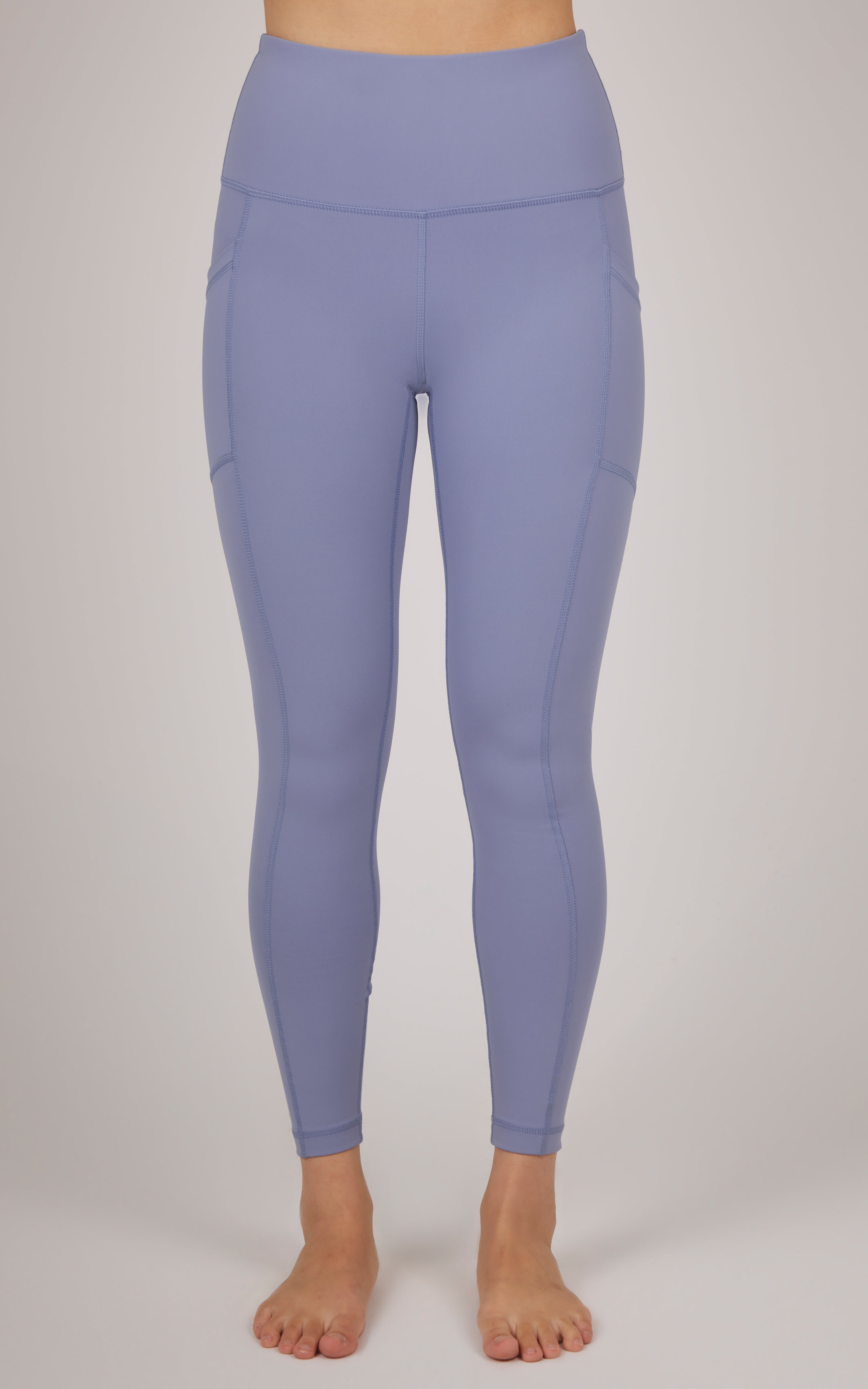 "Squat Proof" Interlink High Waist 7/8 Ankle Legging with Side Pockets