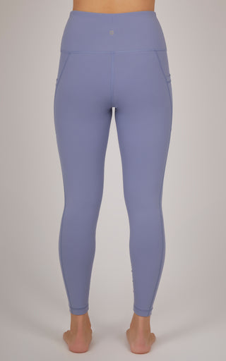 "Squat Proof" Interlink High Waist 7/8 Ankle Legging with Side Pockets