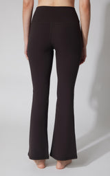 Felix Ribbed Elastic Free Waist 7/8 Flare Leg Pant - 90 Degree by Reflex