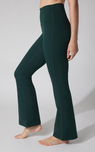 Felix Ribbed Elastic Free Waist 7/8 Flare Leg Pant